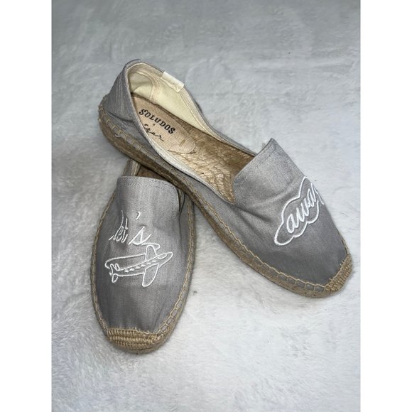 New SOLUDOS - LETS FLY AWAY Slip-ons Size 8 - Picture 2 of 8